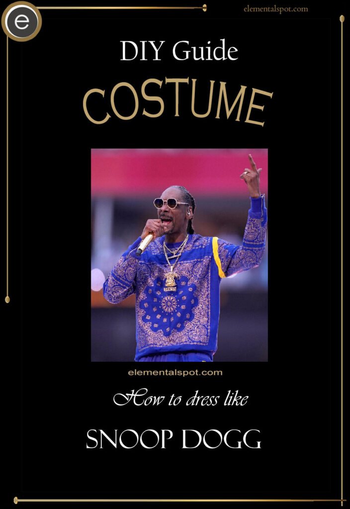 How to dress like Snoop Dogg-Super Bowl Halftimecostume-DIY
