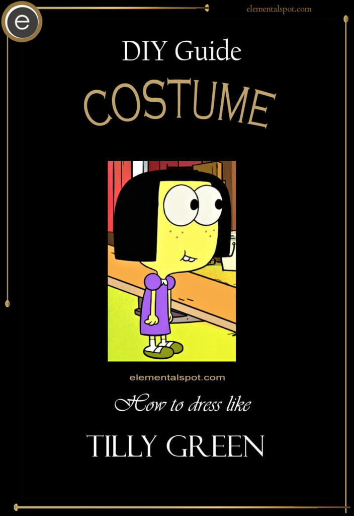 How to dress like Tilly Green-Big City Greenscostume-DIY