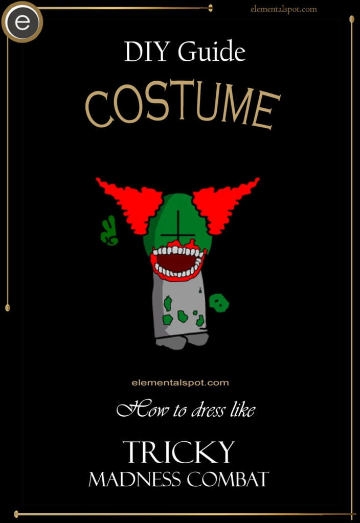 How to dress like Tricky the Clown-Madness Combatcostume-DIY