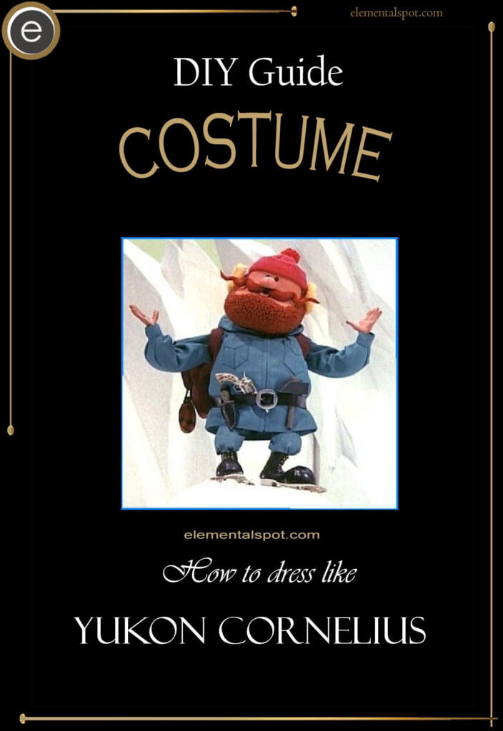 How to dress like Yukon Cornelius-Rudolf the Red Nose Reindeercostume-DIY
