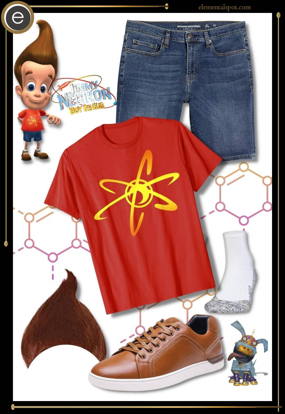 costume or Outfit-Jimmy Neutron-Jimmy Neutron Boy Genius