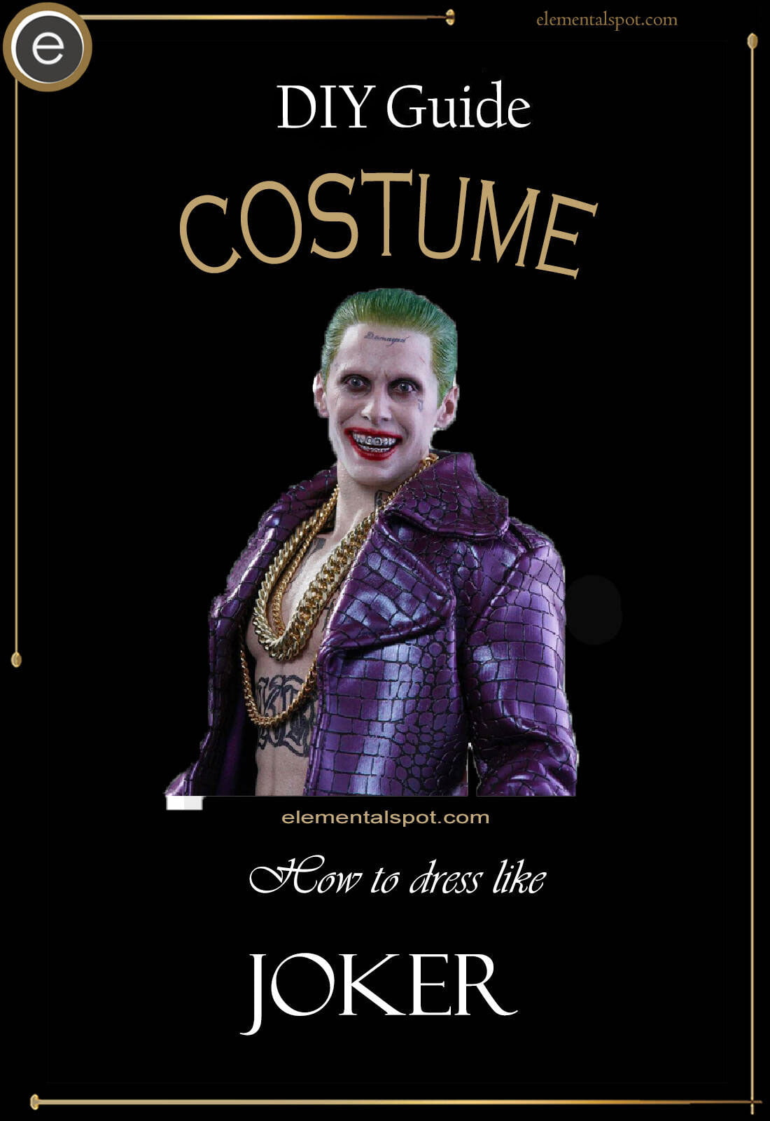 Dress Like Joker (Suicide Squad) Costume