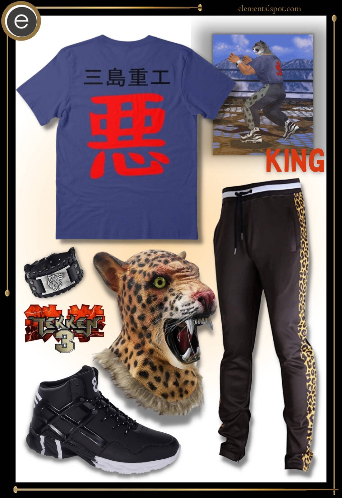 costume or Outfit-King-Tekken 3
