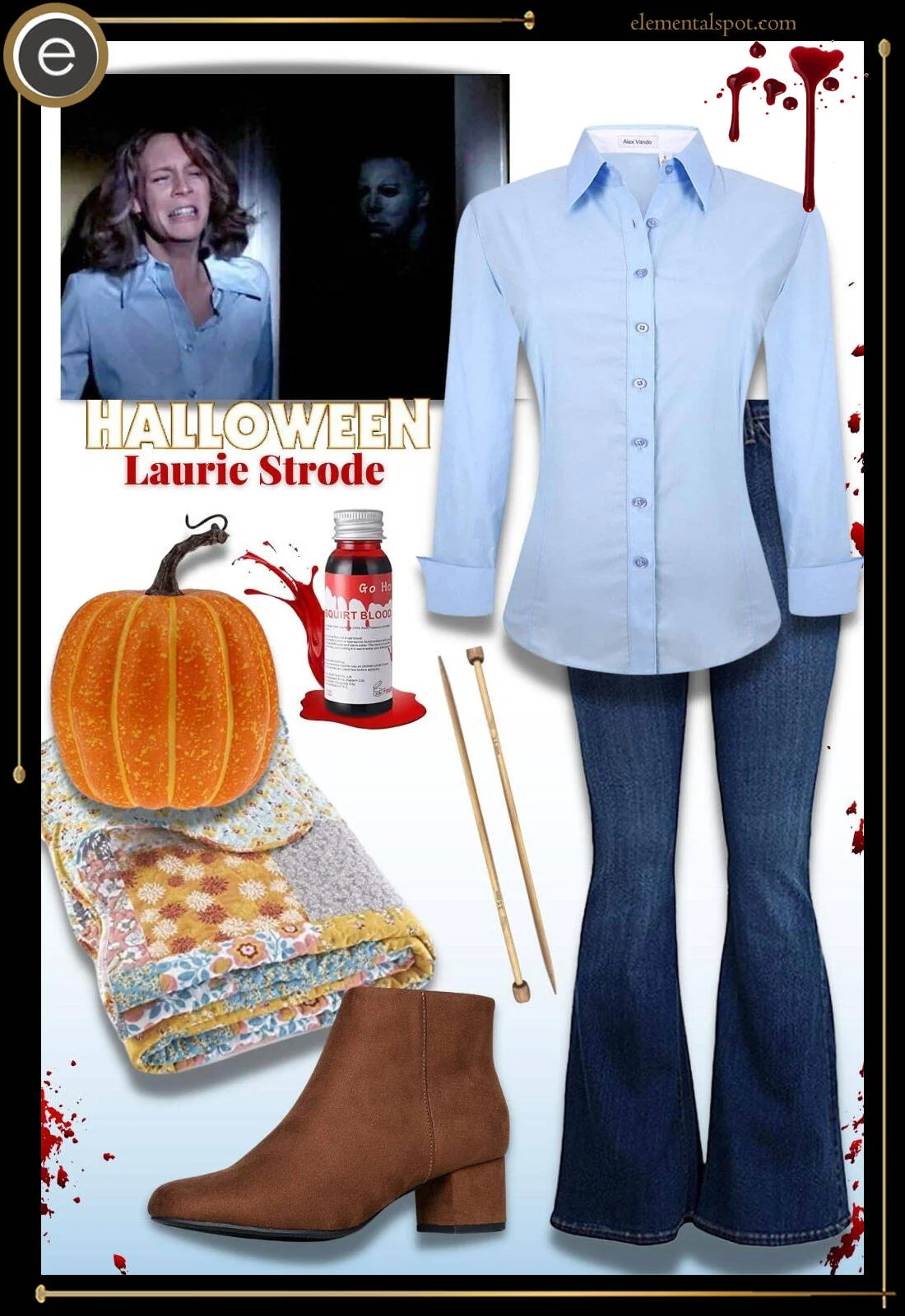 Dress Up Like Laurie Strode from Halloween - Elemental Spot