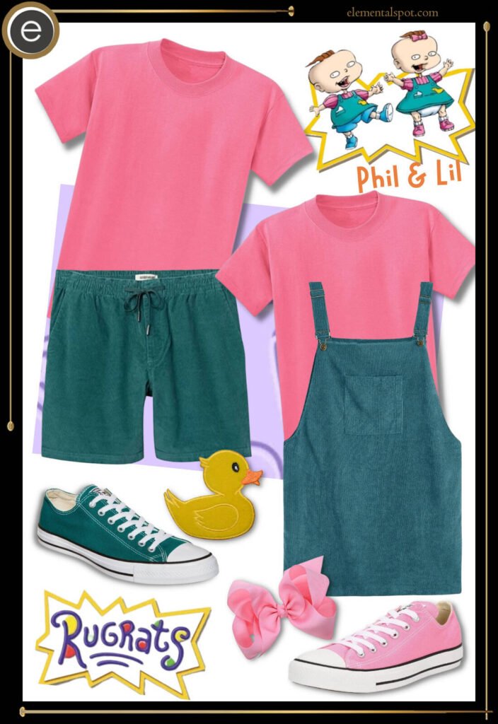 Dress Up Like Phil and Lil Deville from Rugrats - Elemental Spot