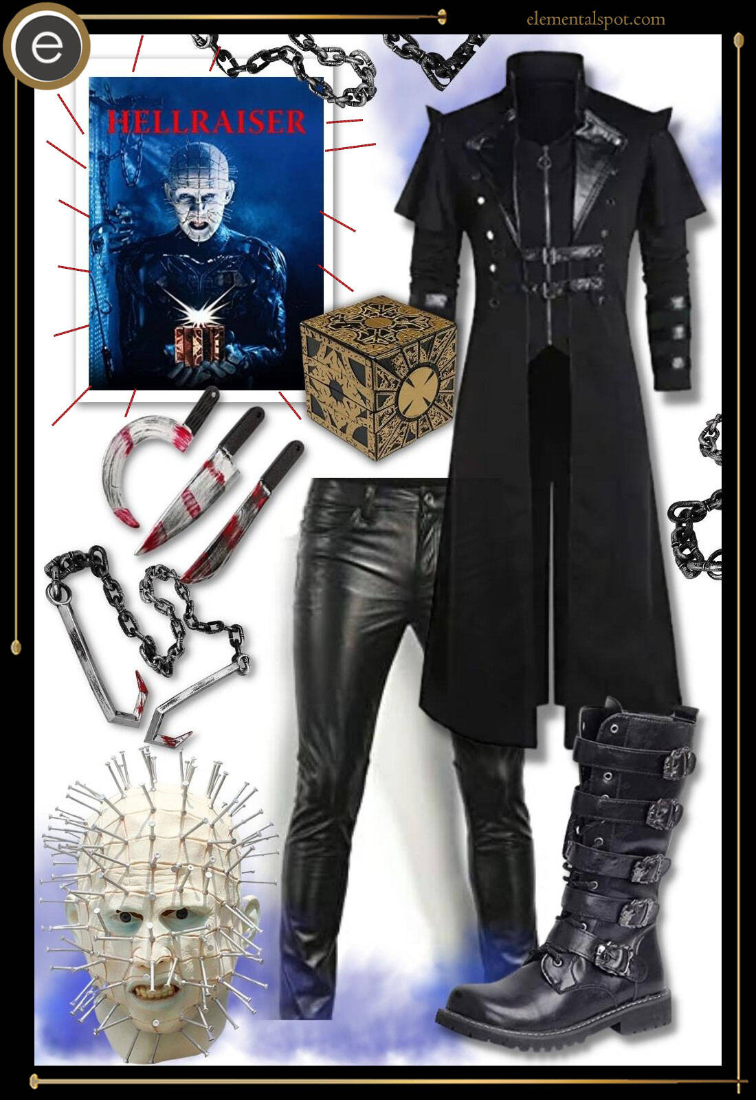 Dress Up Like Pinhead from Hellraiser - Elemental Spot