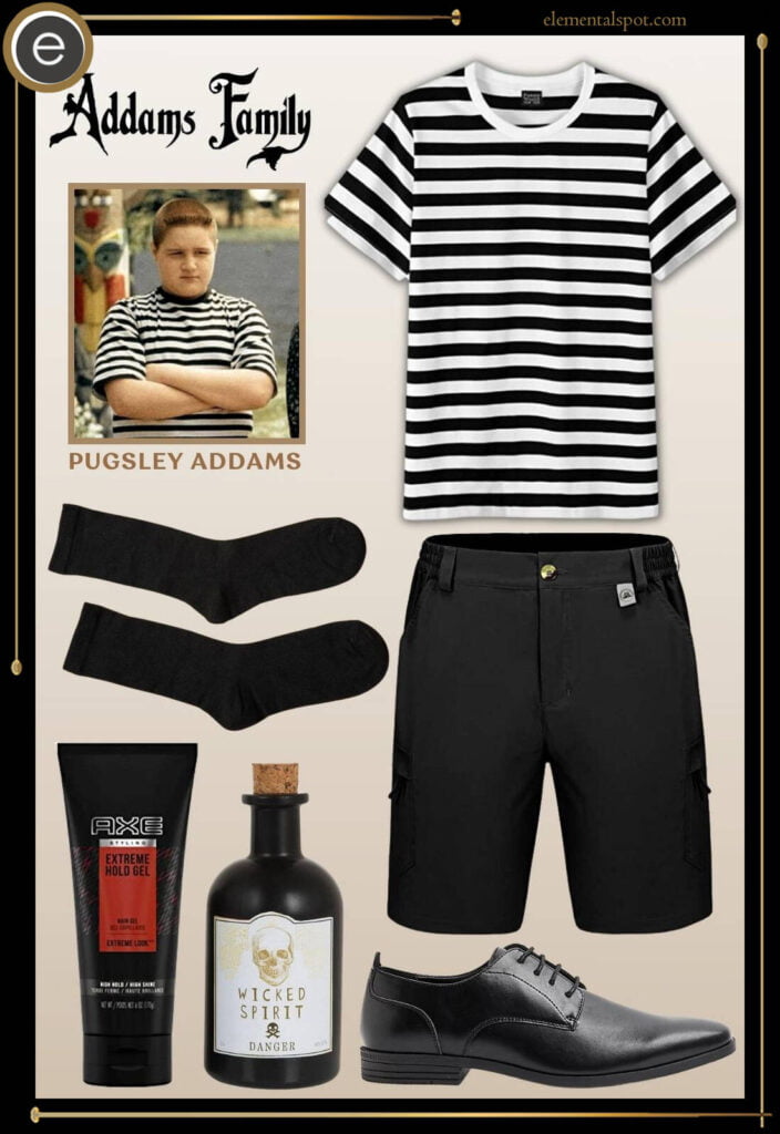 Dress Up Like Pugsley Addams from The Addams Family Elemental Spot