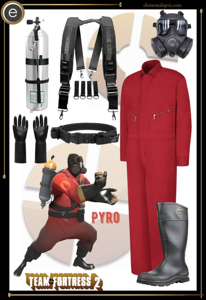 Dress Up Like Pyro from Team Fortress 2 Elemental Spot