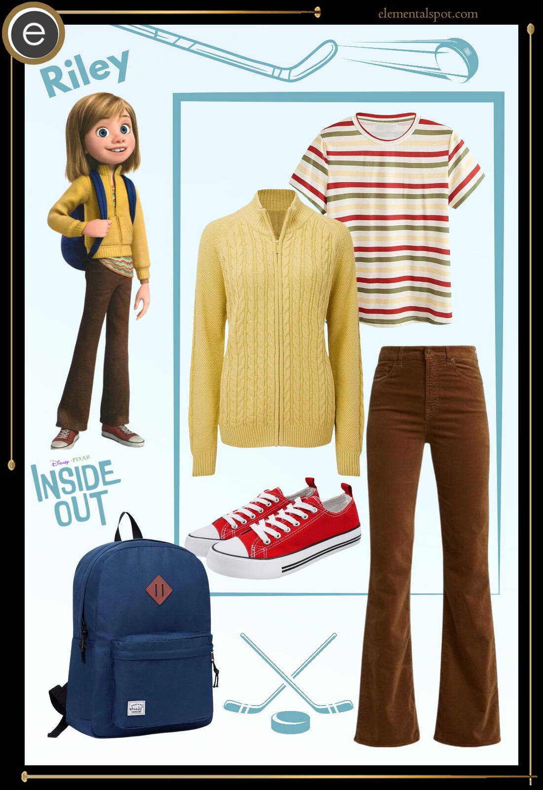 Dress Up Like Riley Andersen From Inside Out Elemental Spot