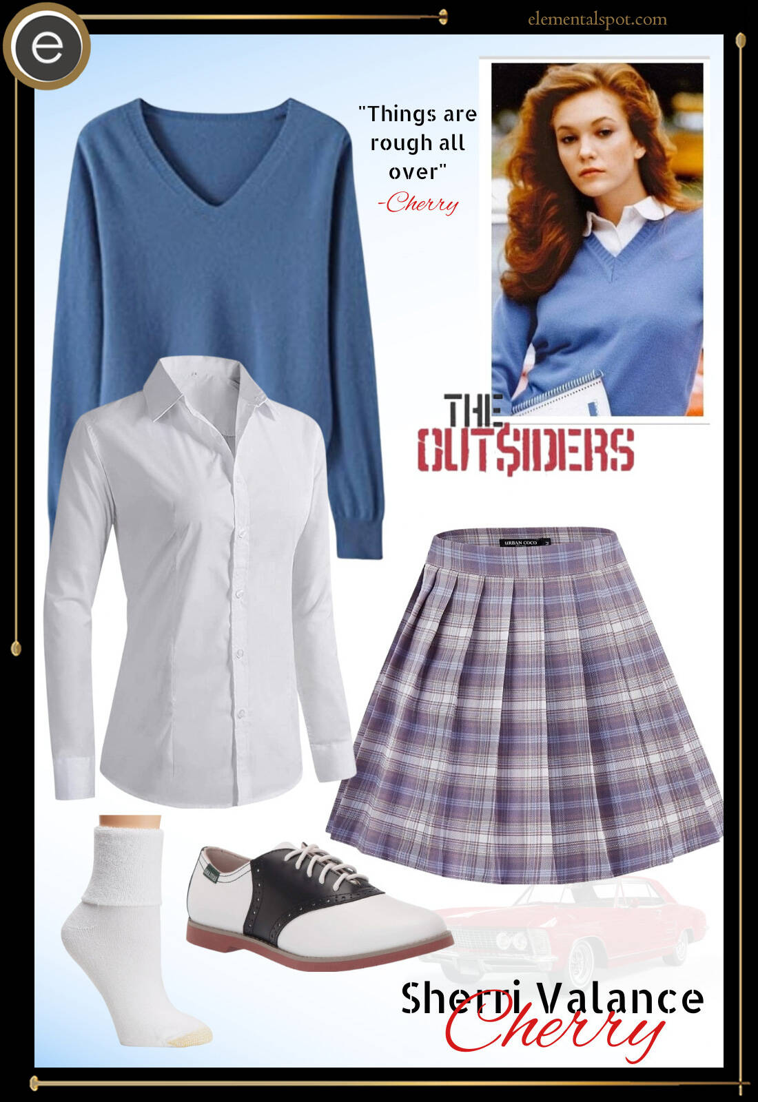 costume or Outfit-Sherri Cherry Valance-The Outsiders