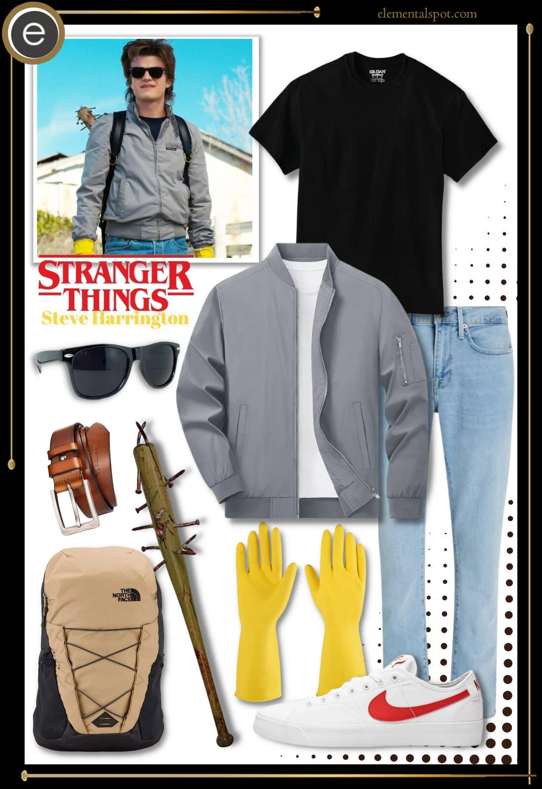 Ahoy Steve Costume - Stranger Things T-Shirt - The Shirt List