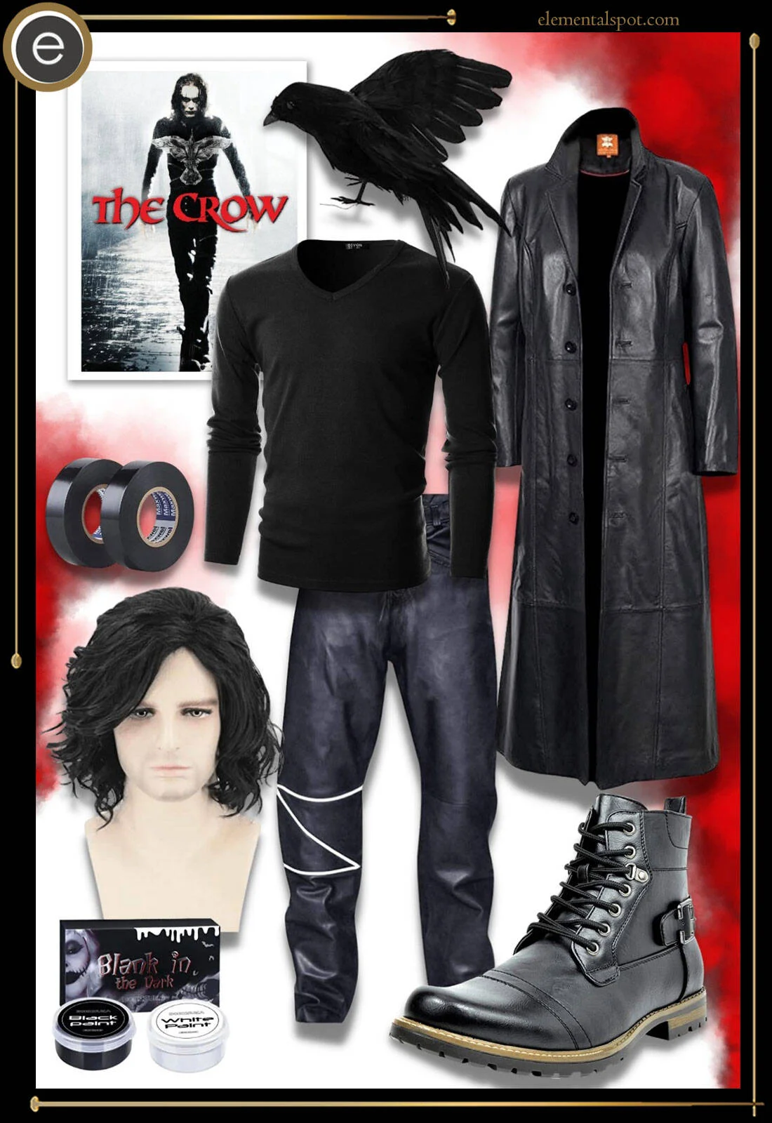 Dress Up Like Eric Draven from The Crow - Elemental Spot