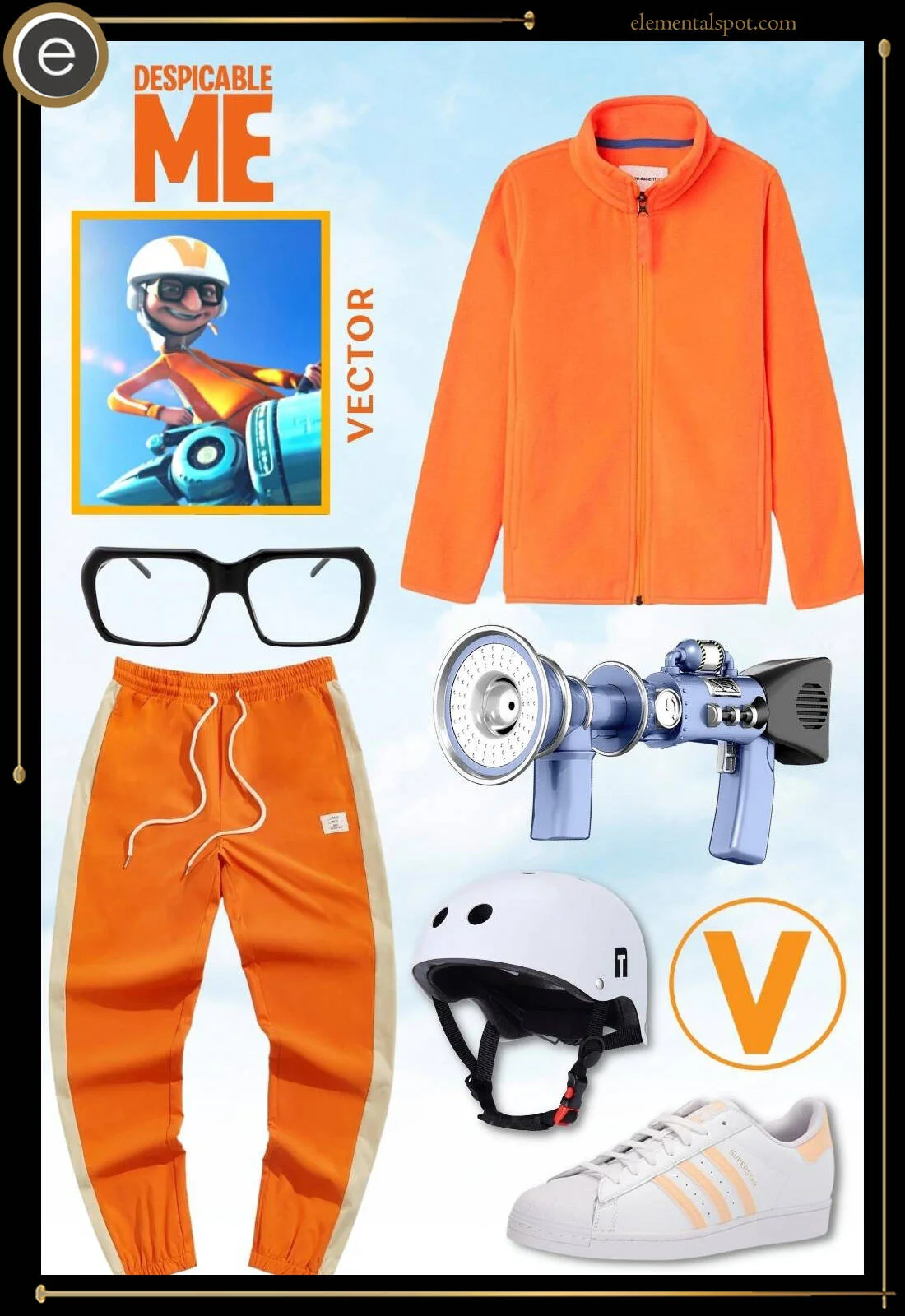 Dress Up Like Vector from Despicable Me - Elemental Spot