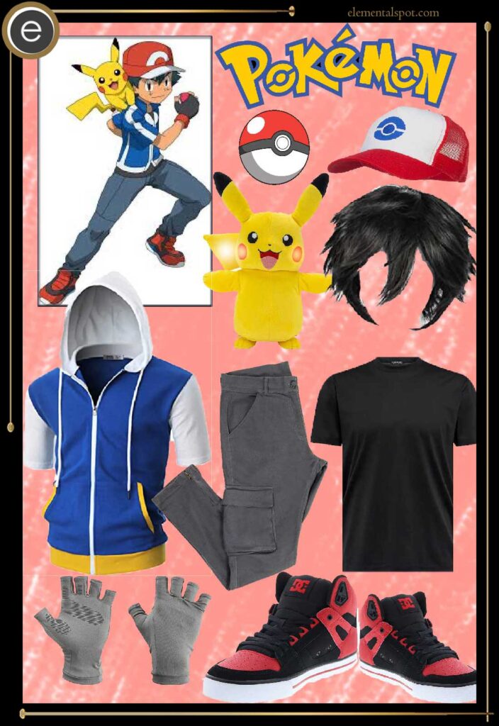 Dress Up Like Ash Ketchum from Pokemon - Elemental Spot