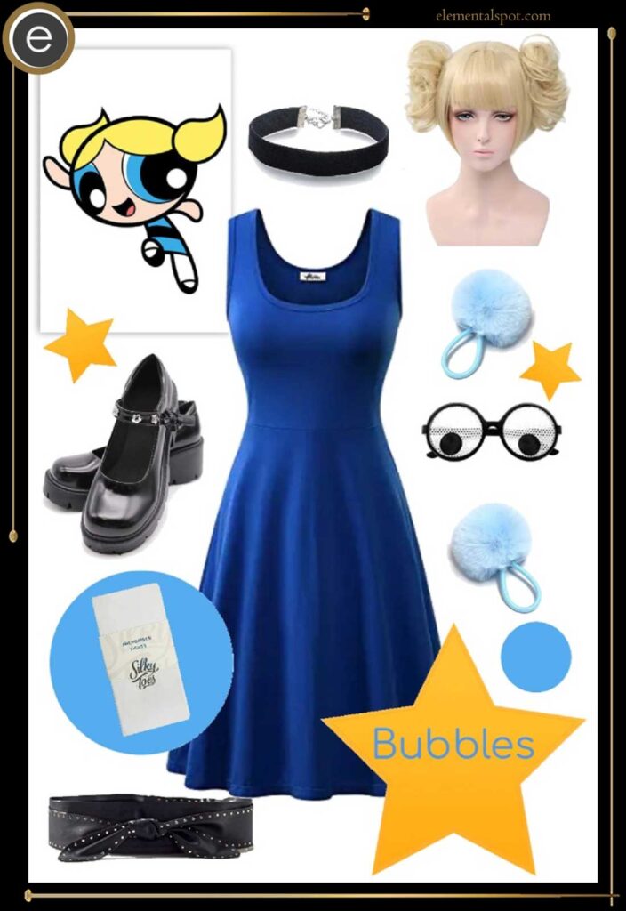 Dress Up Like Bubbles from Powerpuff Girls - Elemental Spot