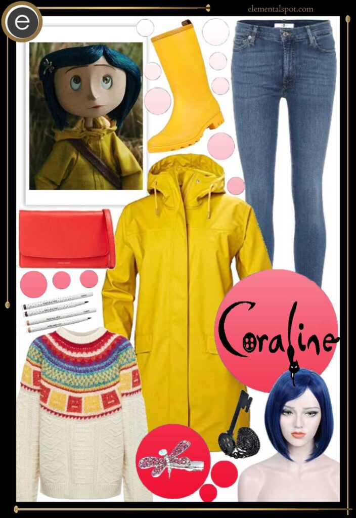 Dress Up Like Coraline from Coraline Elemental Spot