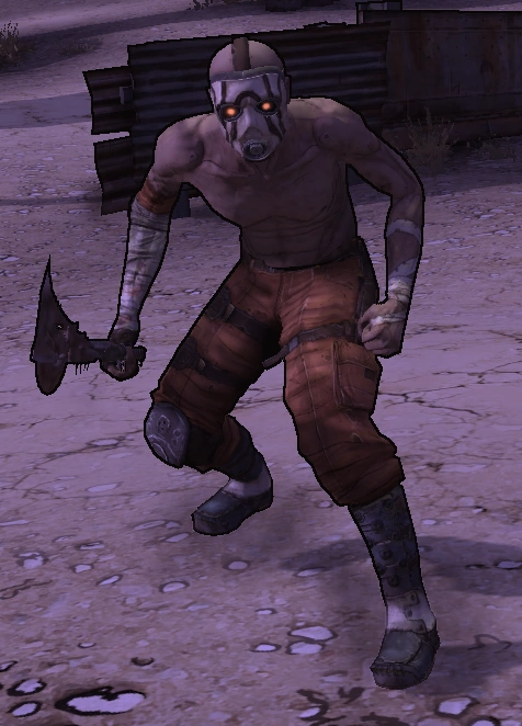 Costume Inspo - Psychos as they appear in Borderlands