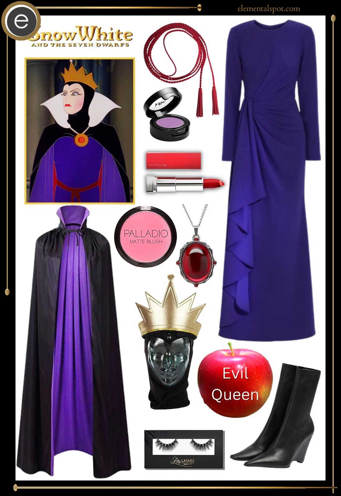 Dress Up Like Evil Queen from Snow White - Elemental Spot