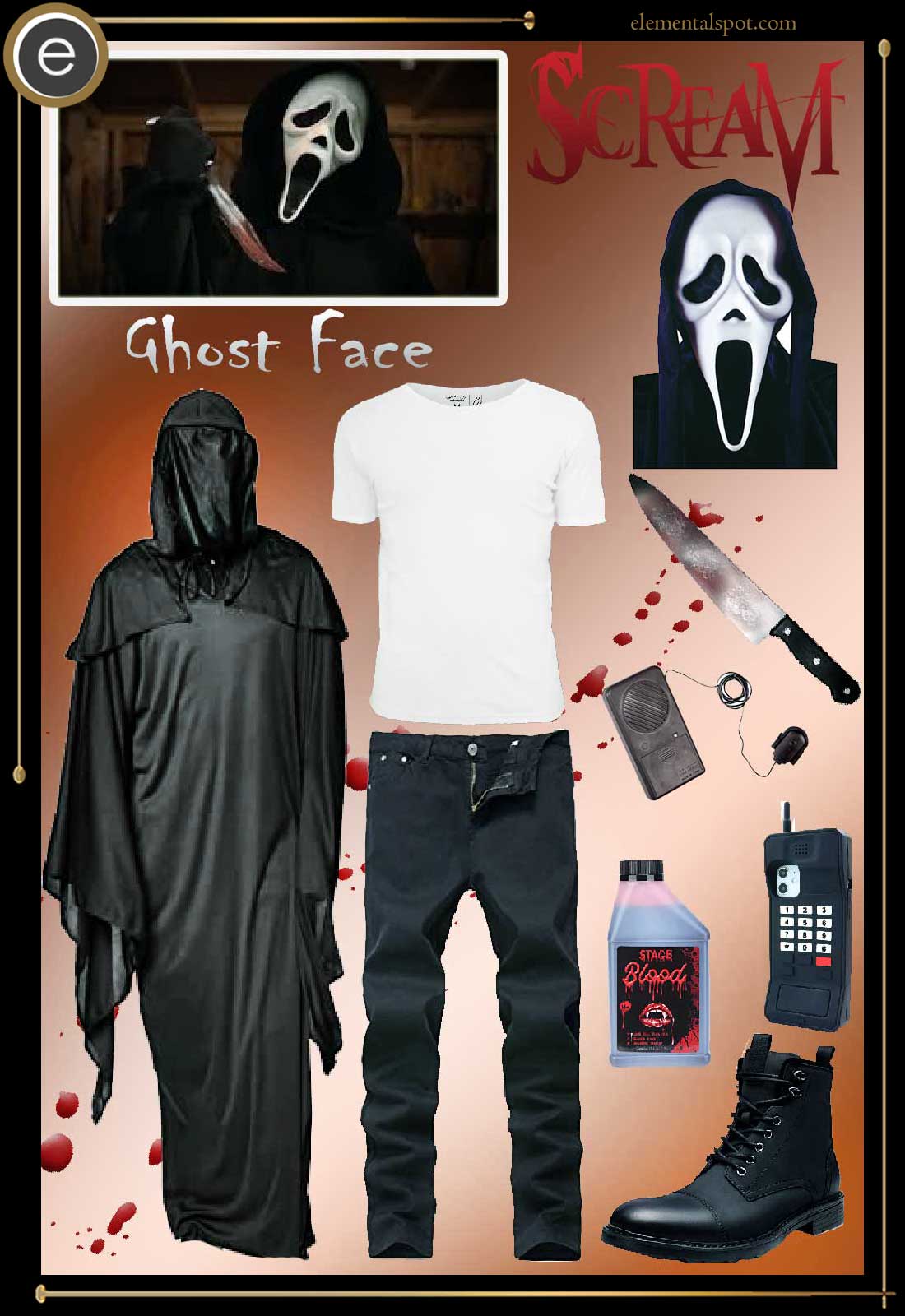 Ghostface From Scream Costume Carbon Costume Diy Dres - vrogue.co