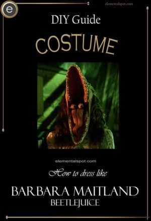 How to dress like Barbara Maitland-Beetlejuicecostume-DIY