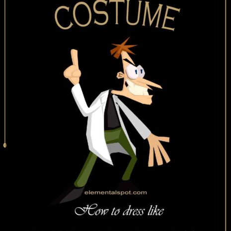 How to dress like Dr. Heinz Doofenshmirtz-Phineas and Ferbcostume-DIY