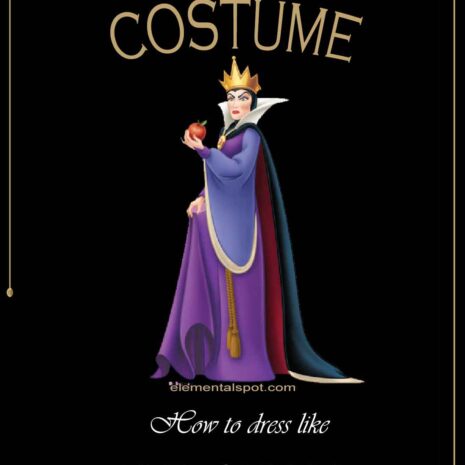 How to dress like Evil Queen-Snow Whitecostume-DIY