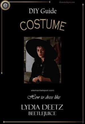 How to dress like Lydia Deetz-Beetlejuicecostume-DIY