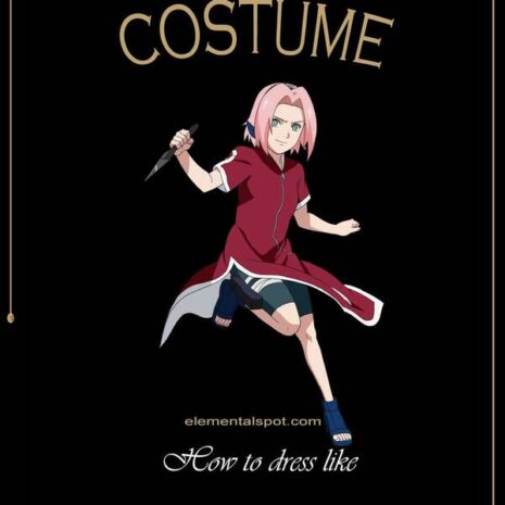 How to dress like Sakura Haruno-Narutocostume-DIY