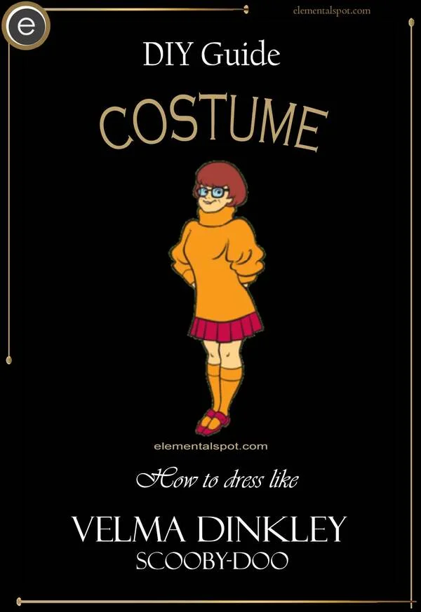 How to dress like Velma Dinkley-Scooby Doocostume-DIY