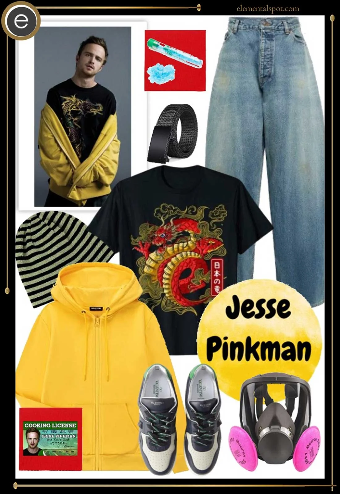 Jesse Pinkman (Breaking Bad) Costume For Cosplay Halloween, 53% OFF