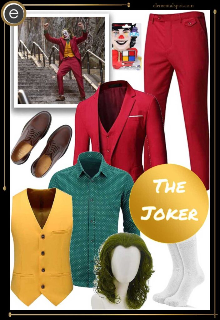 Dress Up Like Joker Joaquin Phoenix from Joker - Elemental Spot