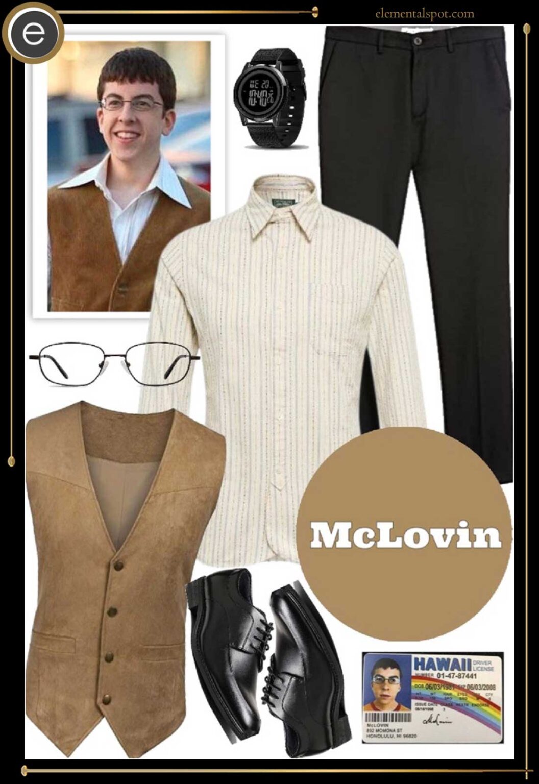 Dress Up Like McLovin from Superbad - Elemental Spot