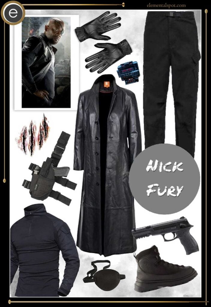 Dress Up Like Nick Fury from Marvel - Elemental Spot