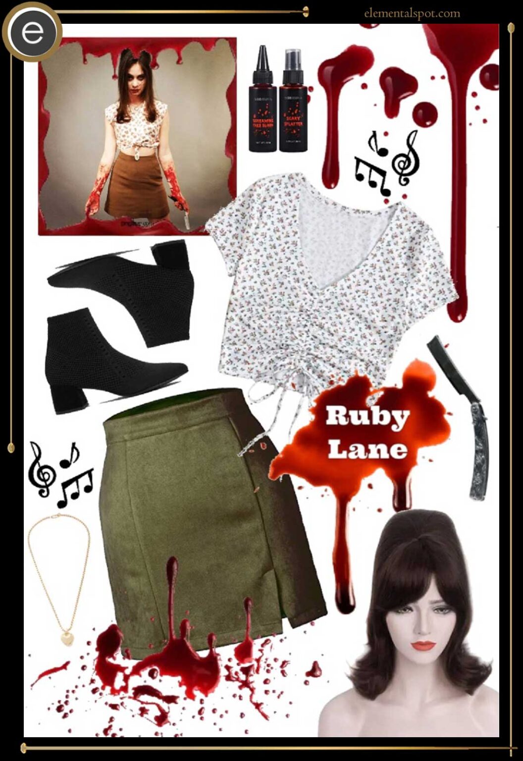 Dress Up Like Ruby Lane From Fear Street Elemental Spot 1166