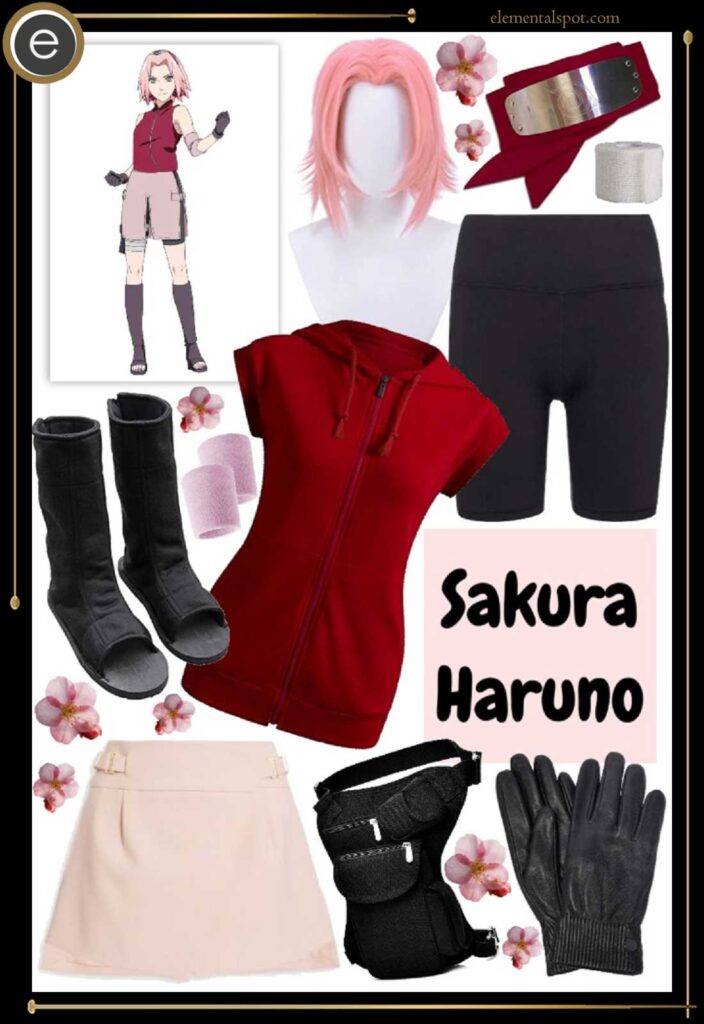 Dress Up Like Sakura Haruno From Naruto Elemental Spot