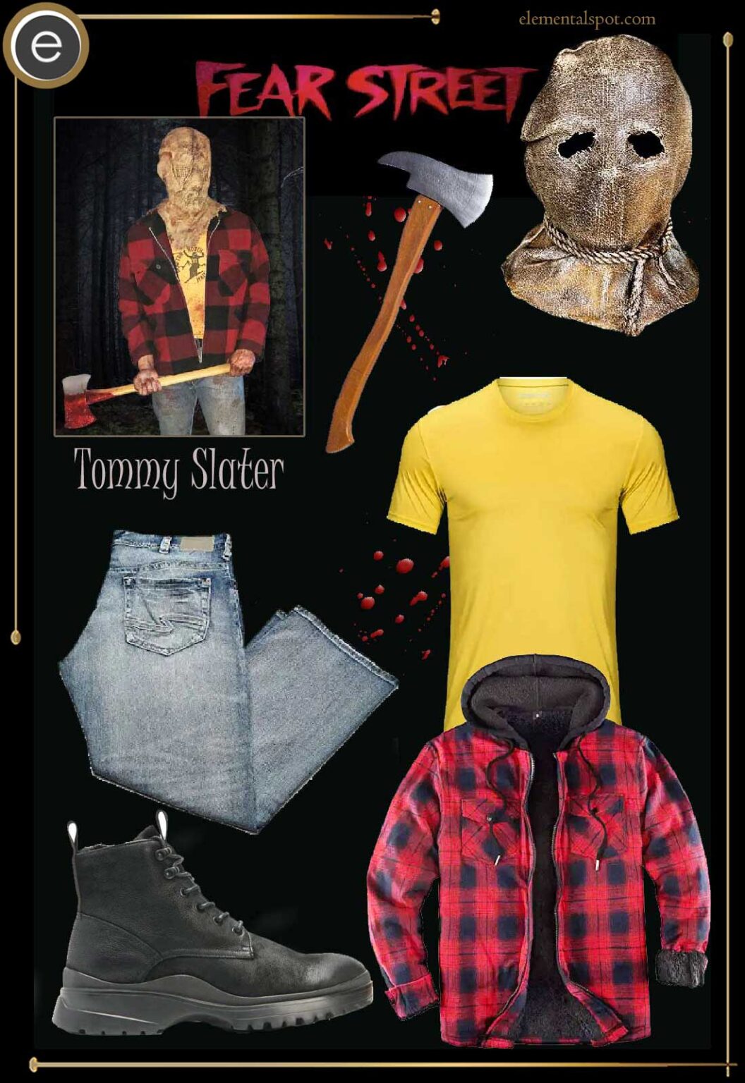 Dress Up Like Tommy Slater from Fear Street - Elemental Spot