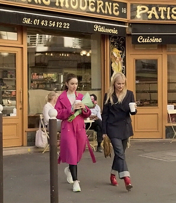 EMILY-IN-PARIS-CAMILLE-RAZAT-OUTFITS-STYLE-FASHION-CLOSET-denim-red-boots