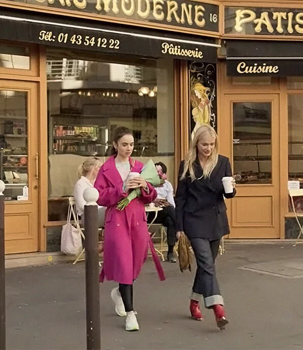 Kibbe classic dramatic classic Emily in Paris Camille razat polene Paris