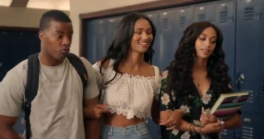 Layla’s All American white embroidered crop top outfit. -2