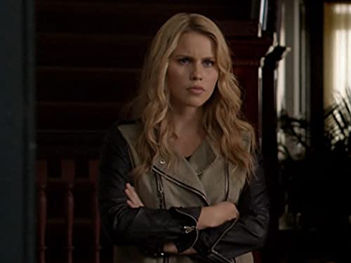 Leather Jacket worn by Rebekah Claire Holt seen in The Originals S01E06