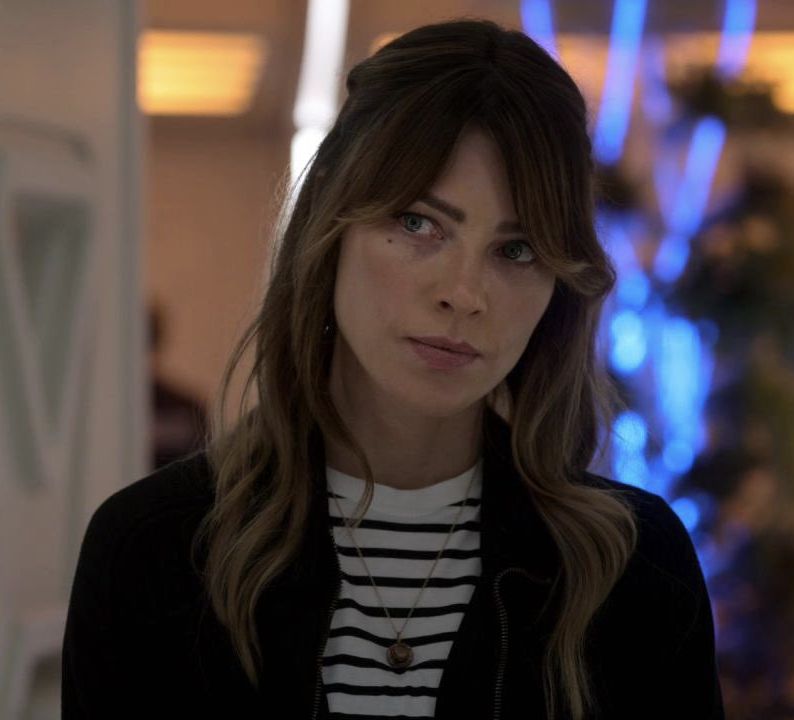 Striped Shirt worn by Chloe Decker Lauren German seen in Lucifer