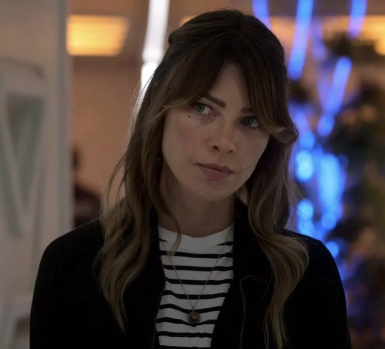 Striped Shirt worn by Chloe Decker Lauren German seen in Lucifer