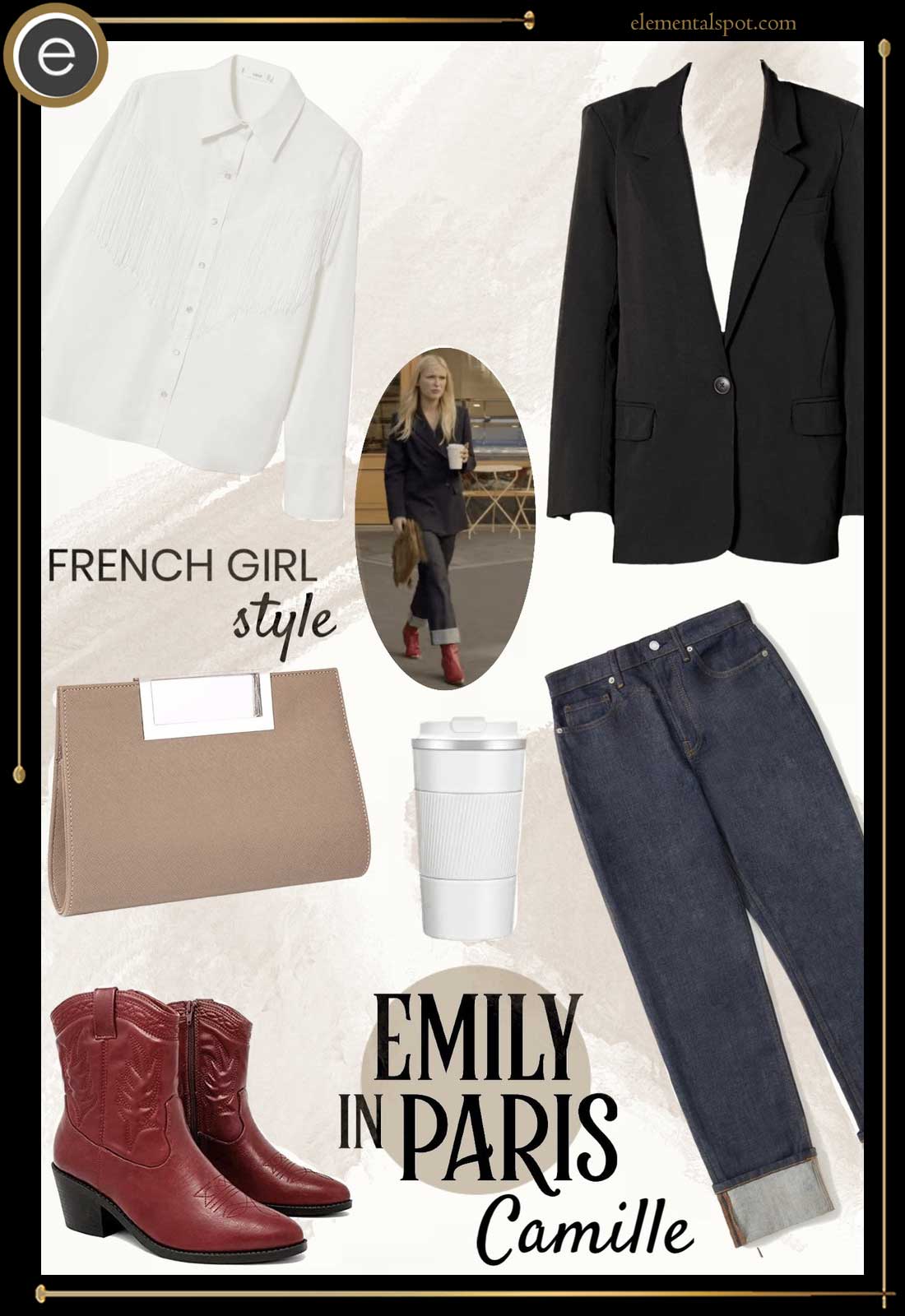 Outfits and Clothes of Camille from Emily in Paris