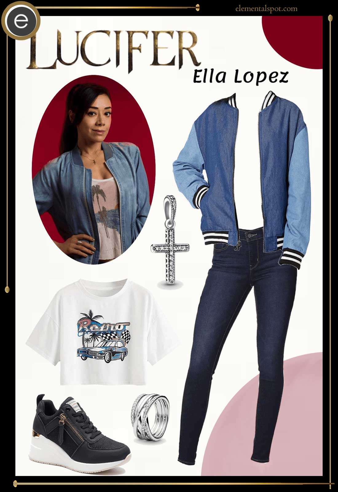 Outfits and Clothes of Ella Lopez from Lucifer