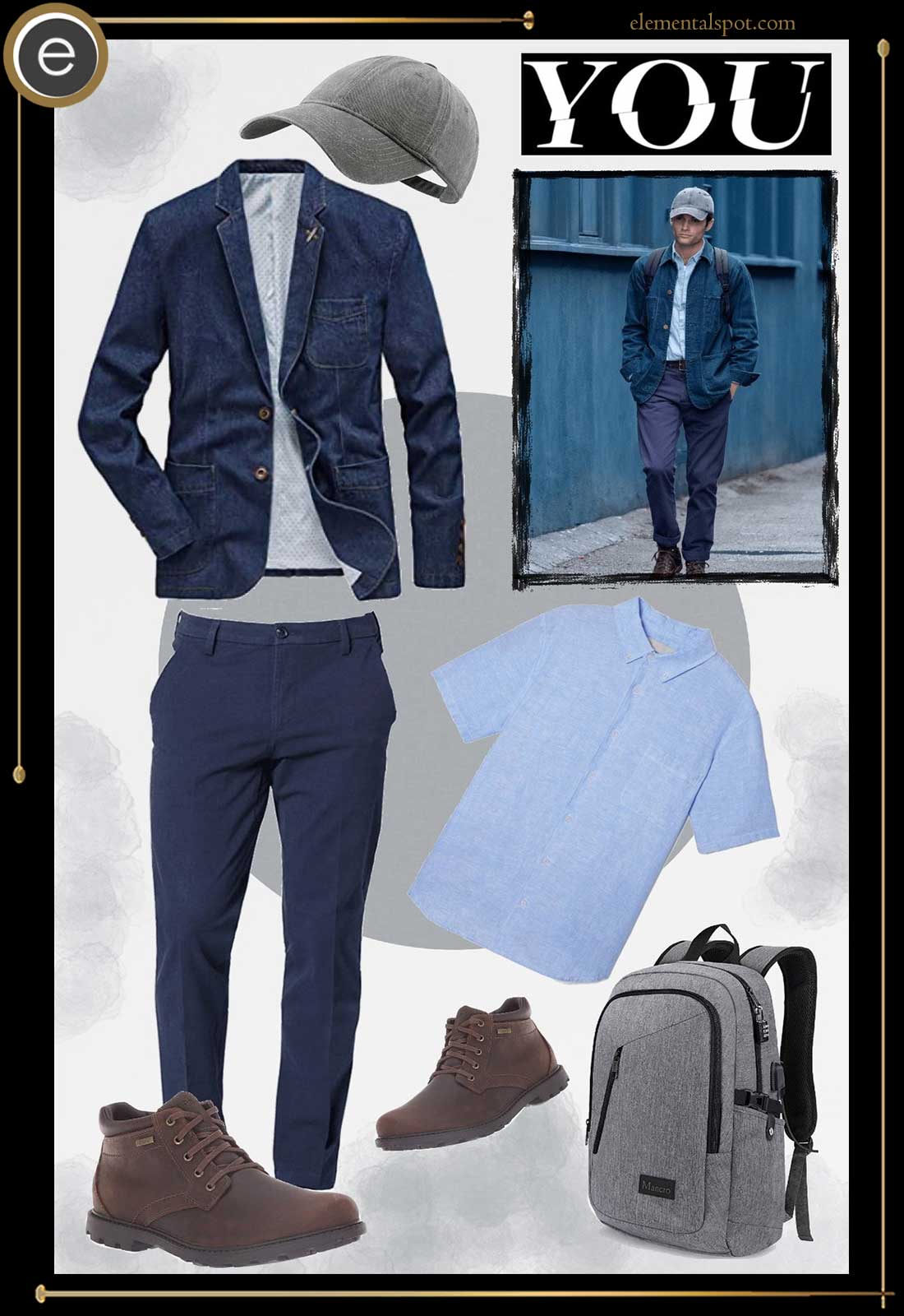 Steal the Look - Dress Like Joe Goldberg from You - Elemental Spot