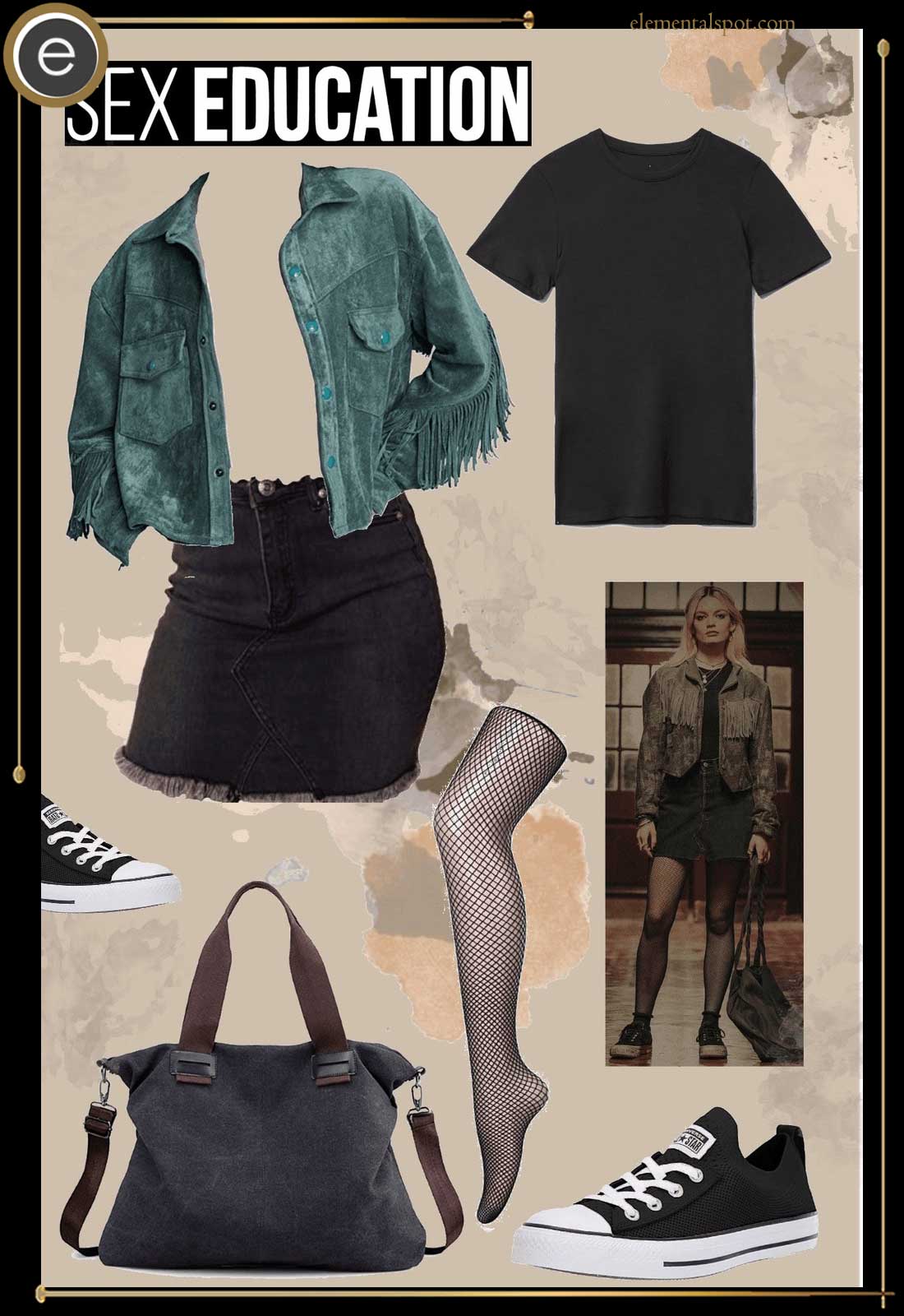 Steal the Look - Dress Like Maeve Wiley from Sex Education - Elemental Spot