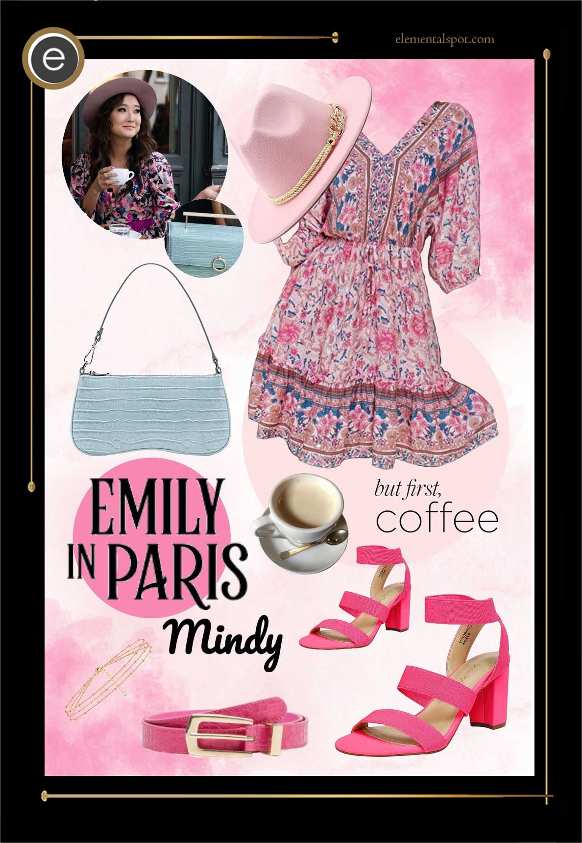 Outfits and Clothes of Mindy from Emily in Paris