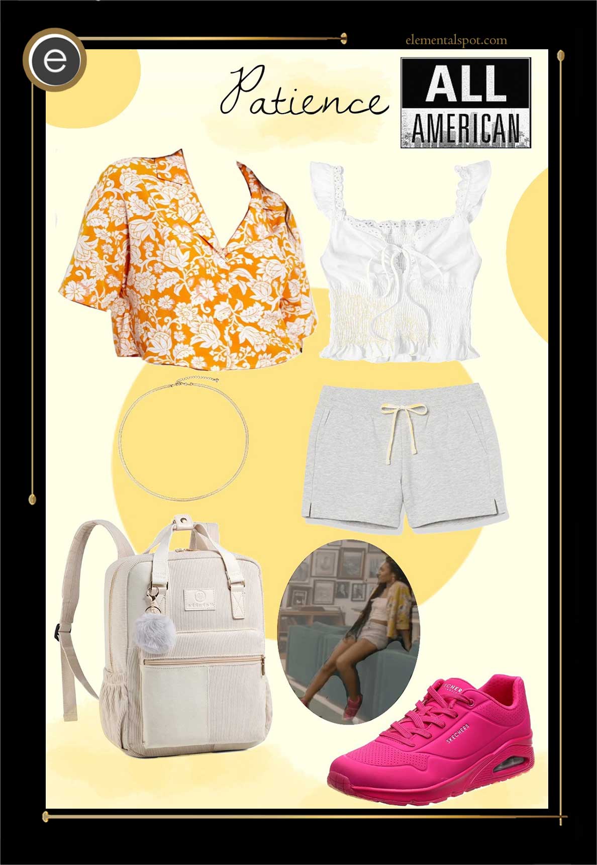 Outfits and Clothes of Patience from All American