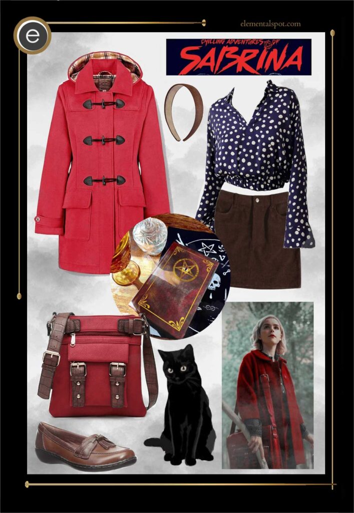 Steal The Look Dress Like Sabrina Spellman From Chilling Adventures Of Sabrina Elemental Spot 8565