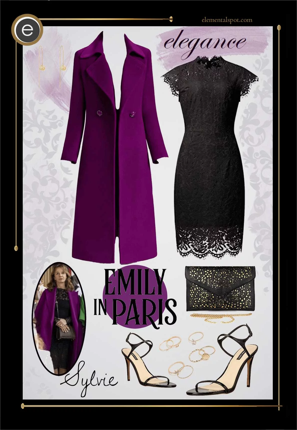 Steal the Look - Dress Like Sylvie from Emily in Paris - Elemental Spot